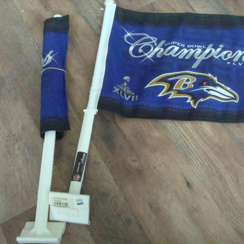 2PC FLAG BUNDLE BALTIMORE RAVENS L4